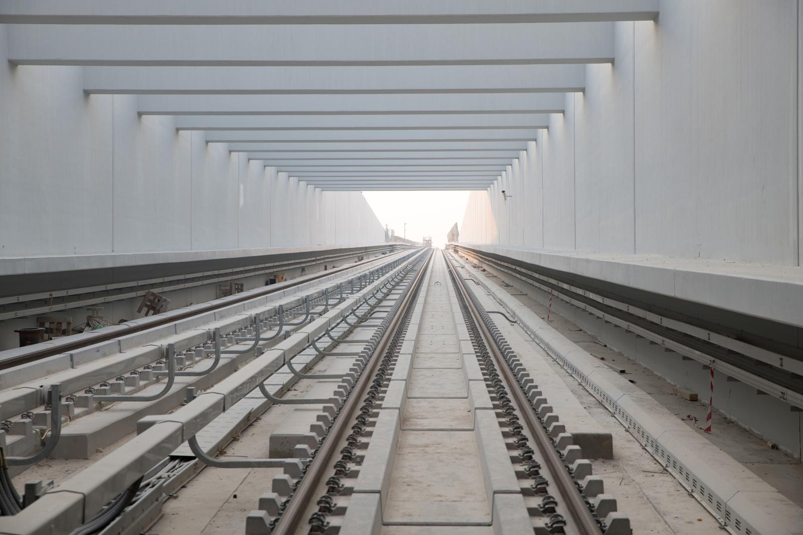 Doha Metro Track Works