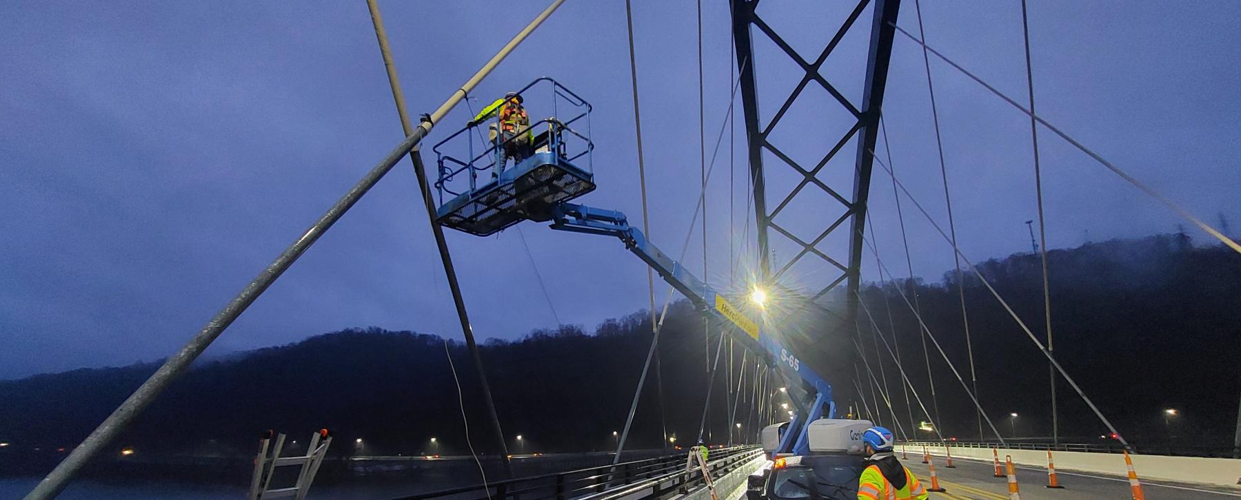 Messung Wellsburg Bridge